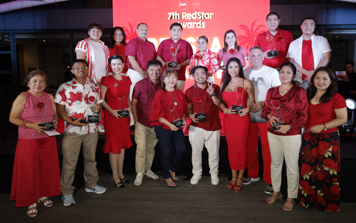 AirAsia Philippines recognizes travel agency partners at 7th Redstar Awards